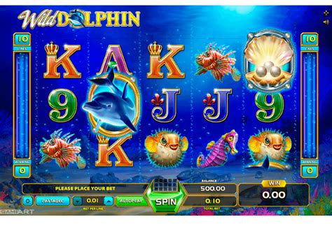 Wild dolphins slot  Coin size max